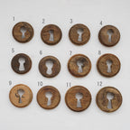 Wood Keyhole Cover