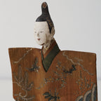 Antique Japanese Tachibina (standing hina dolls)