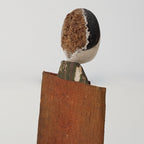 Antique Japanese Tachibina (standing hina dolls)
