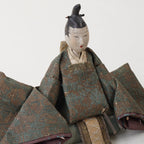 Antique Japanese Hina dolls (seated dolls)
