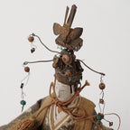 Antique Japanese Hina dolls (seated dolls)