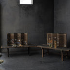 Antique Japanese Hina dolls (seated dolls)