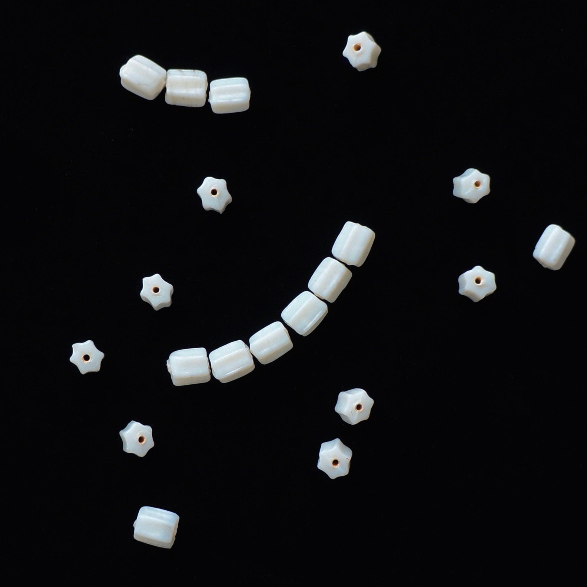 Star Glass Beads