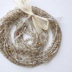 Silver Mix Glass Beads