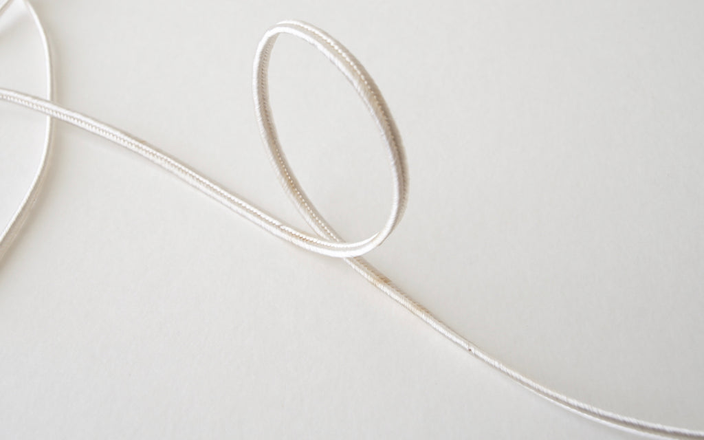 Silk Cord - White -