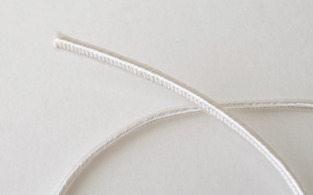 Silk Cord - White -