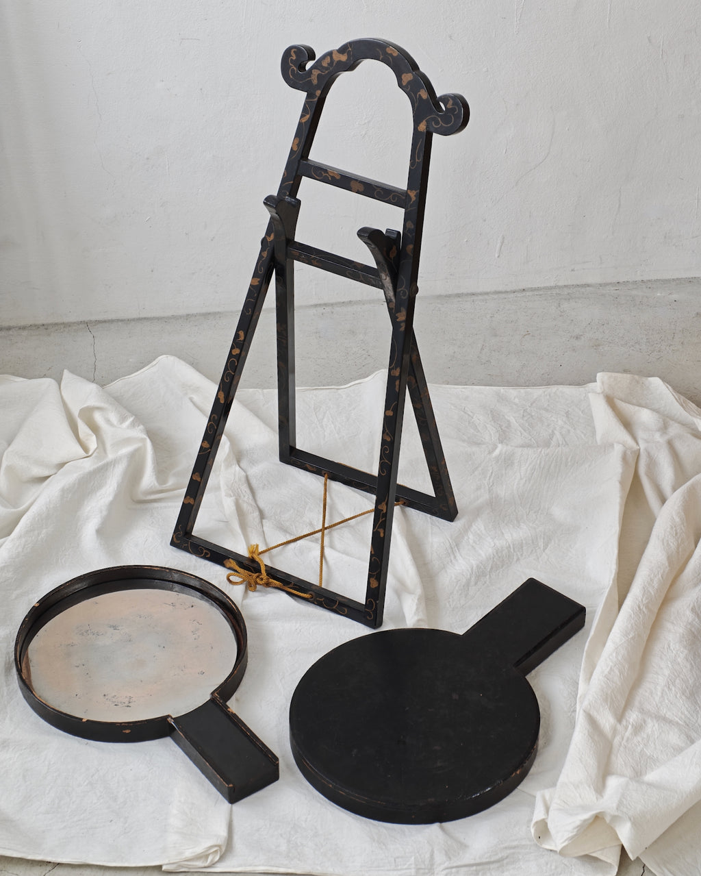 Antique Mirror with Stand