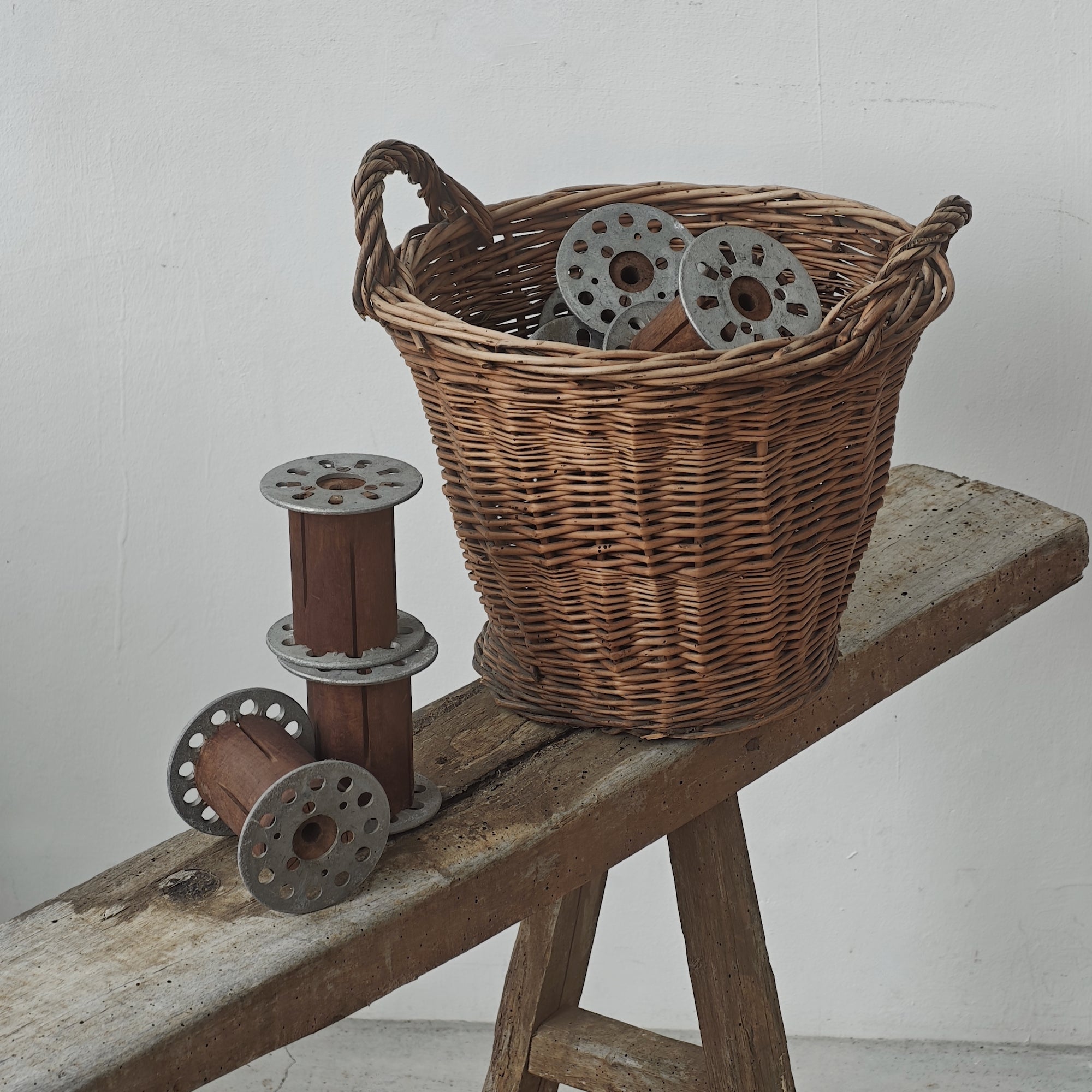 No.1 Bobbins - Aluminium x Wood - / Japan
