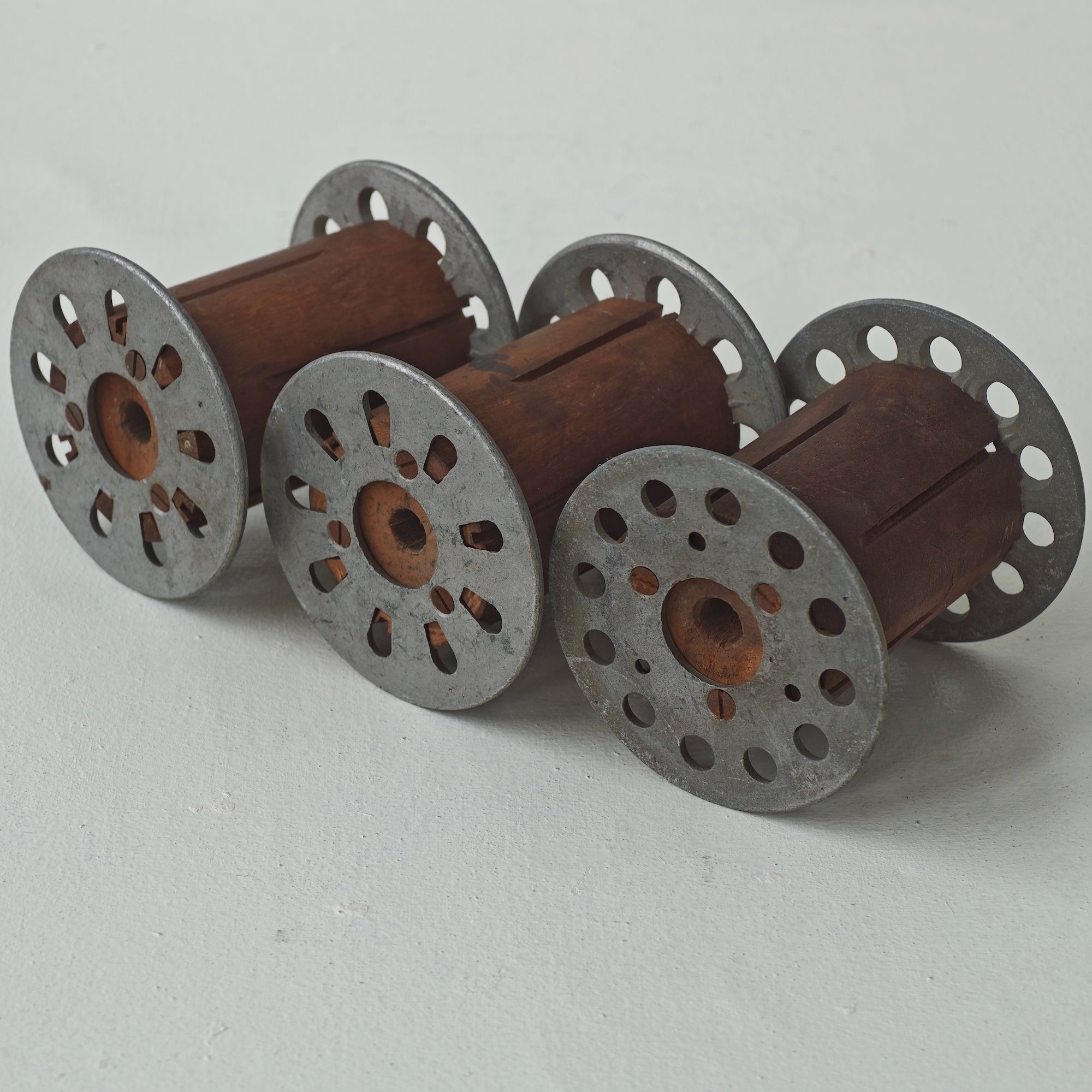 No.1 Bobbins - Aluminium x Wood - / Japan