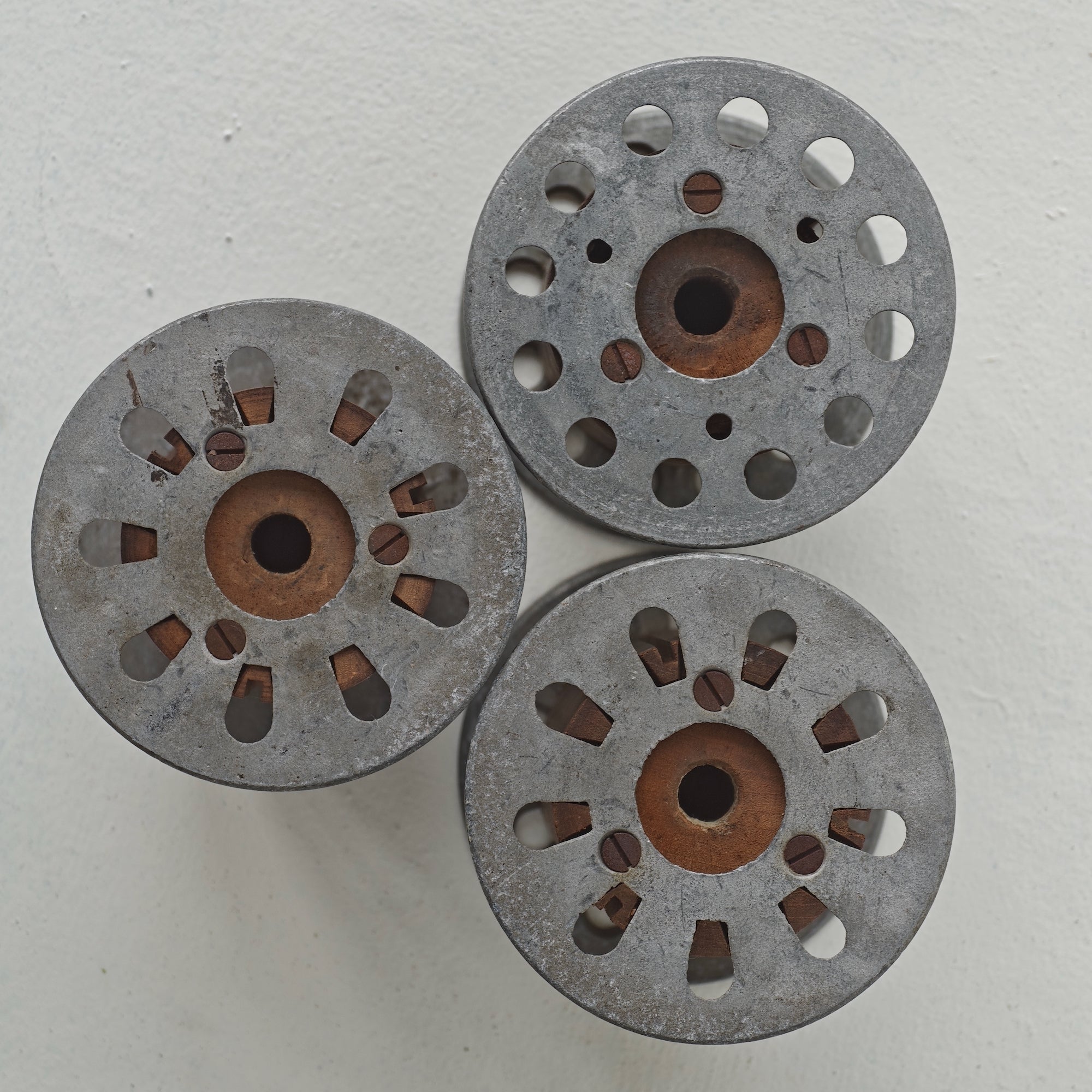 No.1 Bobbins - Aluminium x Wood - / Japan