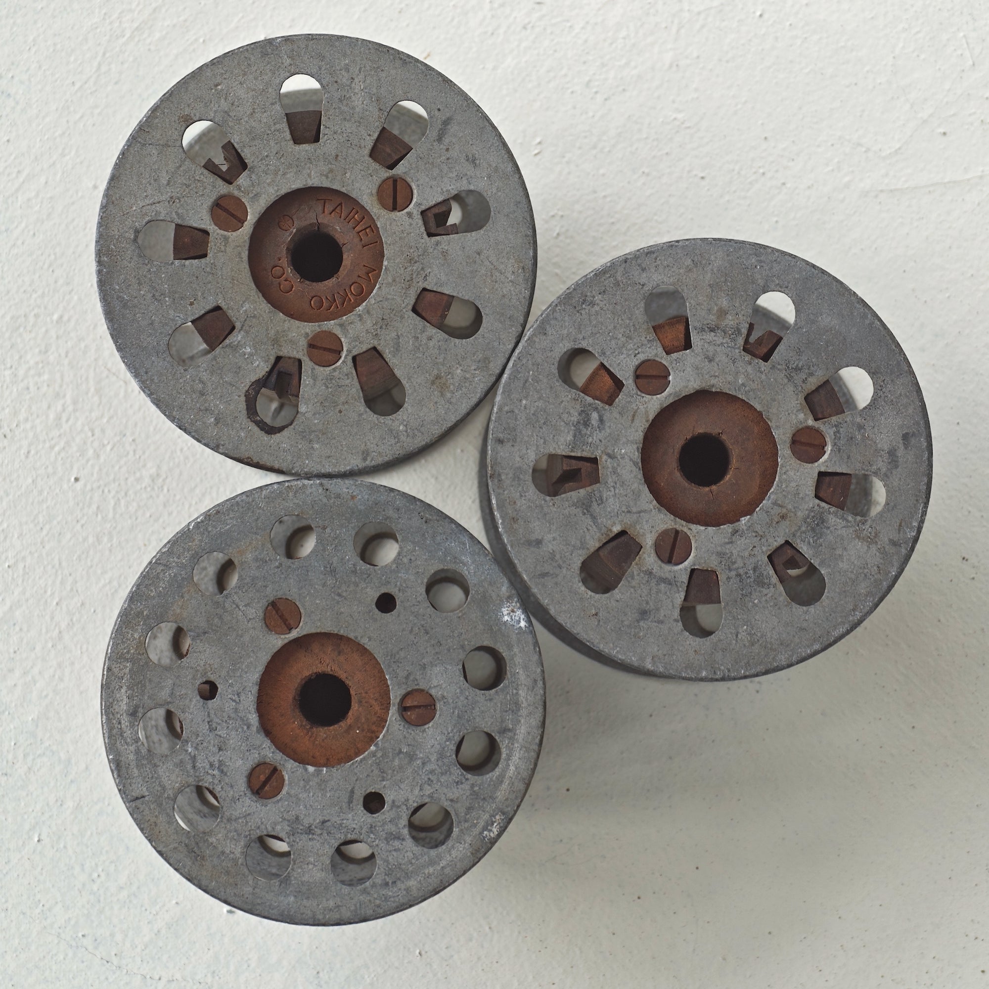 No.2 Bobbins - Aluminium x Wood - / Japan