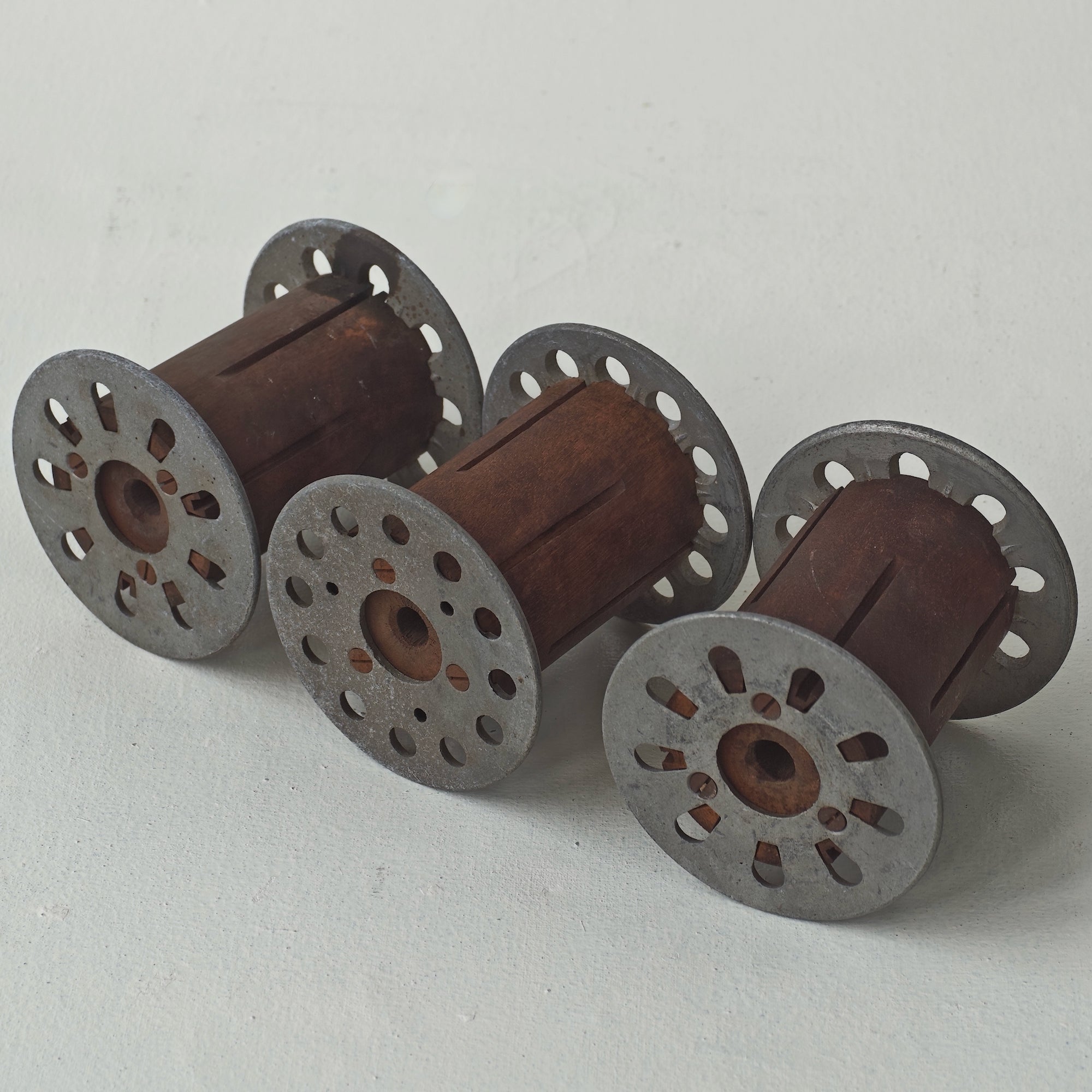 No.2 Bobbins - Aluminium x Wood - / Japan