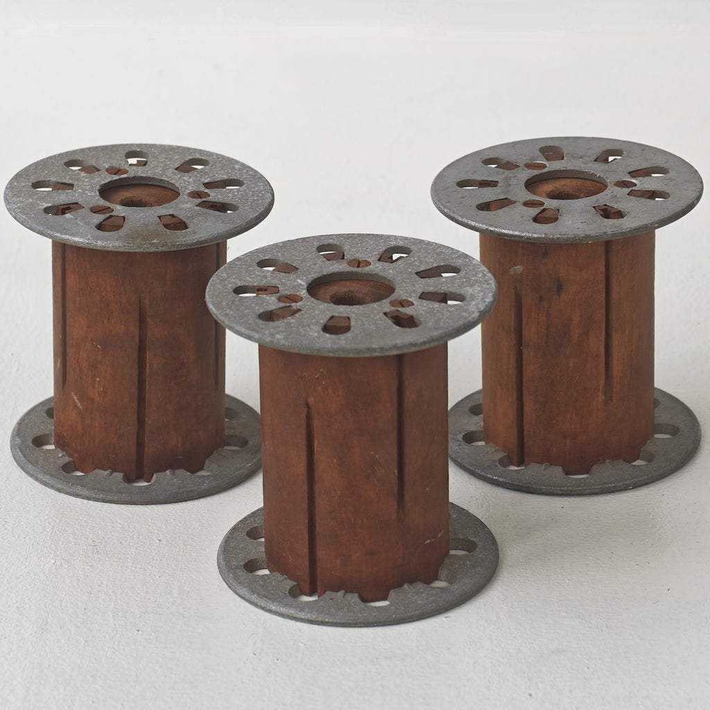 No.3 Bobbins - Aluminium x Wood - / Japan