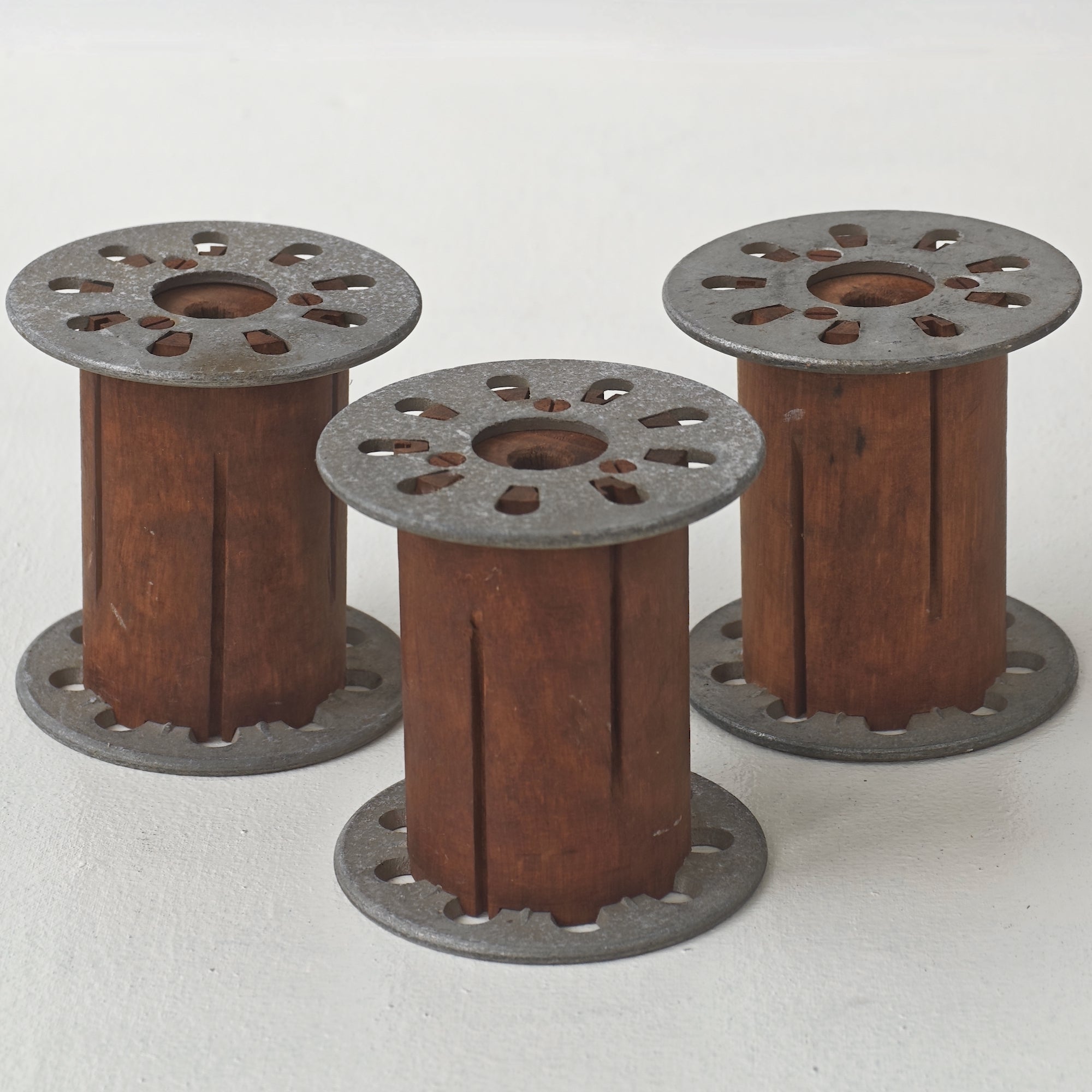 No.3 Bobbins - Aluminium x Wood - / Japan