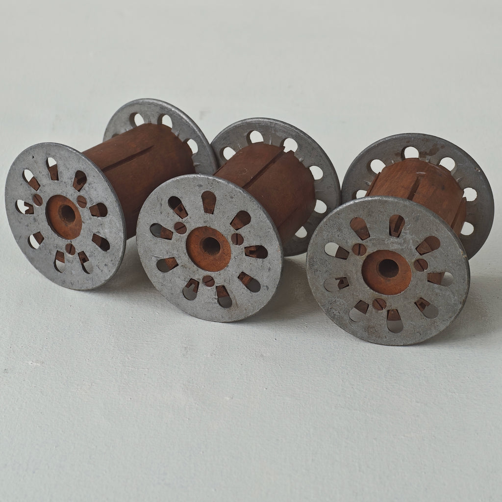 No.3 Bobbins - Aluminium x Wood - / Japan
