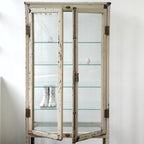 Black Medical Cabinet - Ivory Paint -