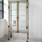 Black Medical Cabinet - Ivory Paint -