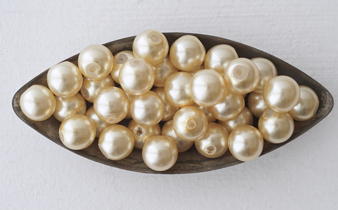 Glass Pearl - Single Hole -