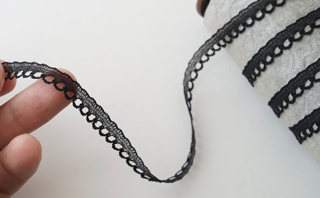 Black Lace Ribbon