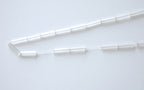 Straw Beads - Clear -