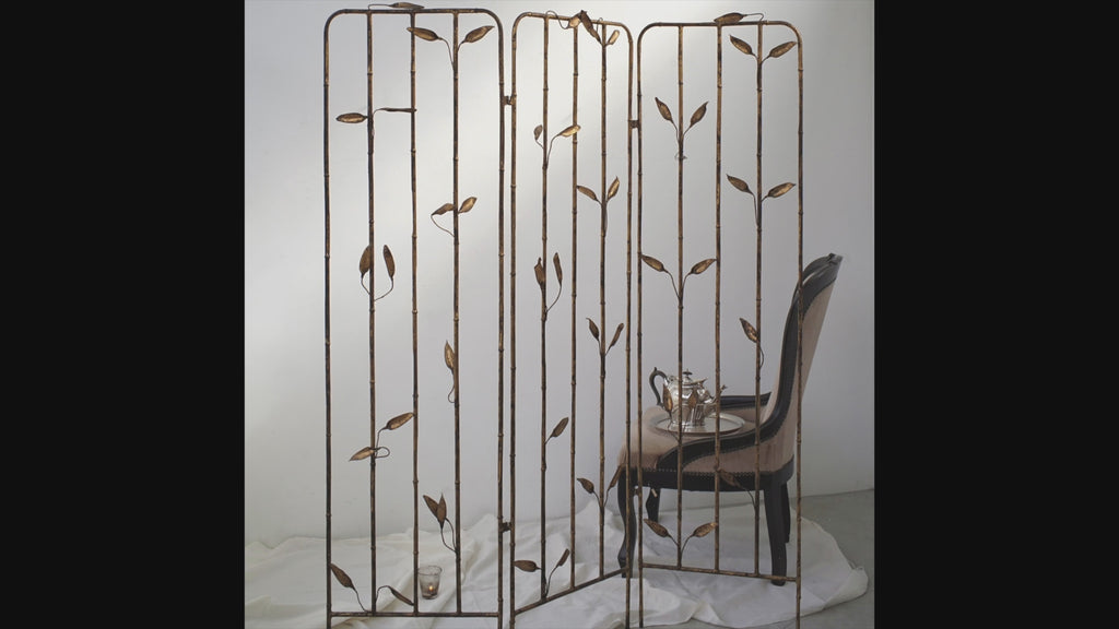Folding Iron Screen